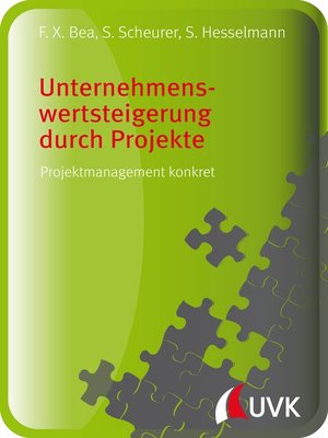 cover image of Unternehmenswertsteigerung durch Projekte